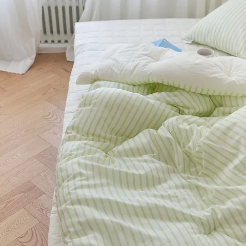 클로버 순면 60수 탈취 항균 사계절 차렵이불 Q