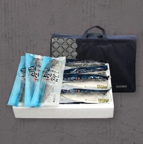 명절 선물용 설날 추석 선물세트 순살 생선 혼합 3종 세트 (자반고등어 1kg + 삼치 1kg + 갈치 500g)