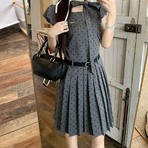 [아리엘스타일]러블리 도트미니원피스 데블랑원피스