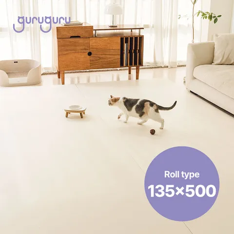 구루구루 슬림핏 펫 매트 롤형 5m 강아지 고양이 미끄럼방지