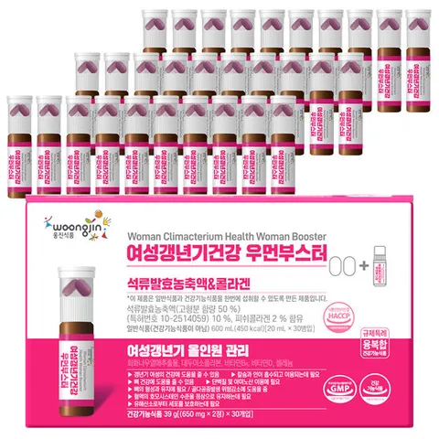 웅진 여성 갱년기건강 우먼부스터 1박스 30병
