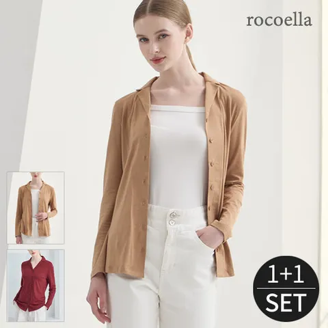 로코엘라 브리든 코튼모달 여성 셔츠 블라우스 1&1