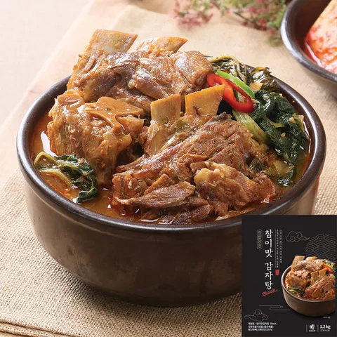 집밥장인 참이맛 40년전통 감자탕 블랙 1.2kg X 2팩