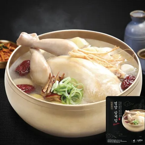 집밥장인 영양삼계탕 블랙 1kg X 5팩