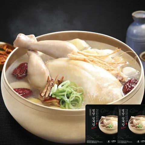 집밥장인 영양삼계탕 블랙 1kg X 2팩