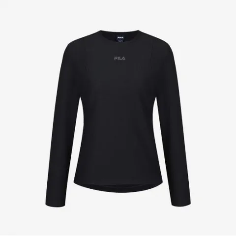 [휠라] 정상* 59,000원 테크 플리츠 긴팔티(FS2RLG4251F_BLK)