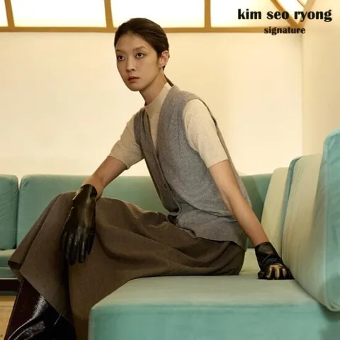 김서룡 시그니처  이태리 NAPPA 램스킨 롱 장갑[런칭 가격79,000원]