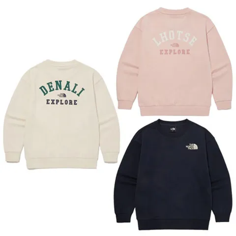 [ 현대백화점 ]노스페이스 키즈 NM5MQ55 ALL 하이 마운틴 스 셔츠 맨투맨