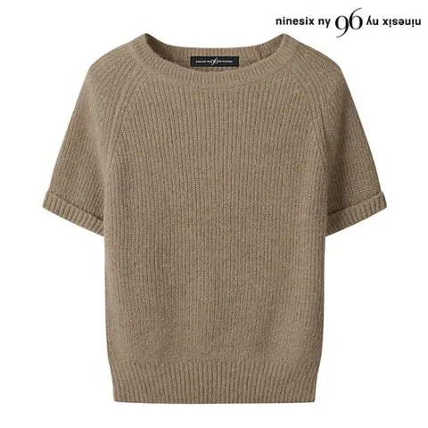 [나인식스뉴욕]울 반팔 니트 (NO3KT004L0)