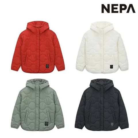 [ 현대백화점 ][네파]7K60961 여성 간절기 가을 등산 캠핑 퀄팅 경량 패딩 써모-퍼프 후드 자켓