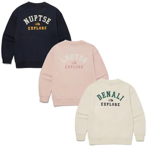 [ 현대백화점 ][노스페이스키즈](NM5MQ55전색상)하이 마운틴 스웻셔츠