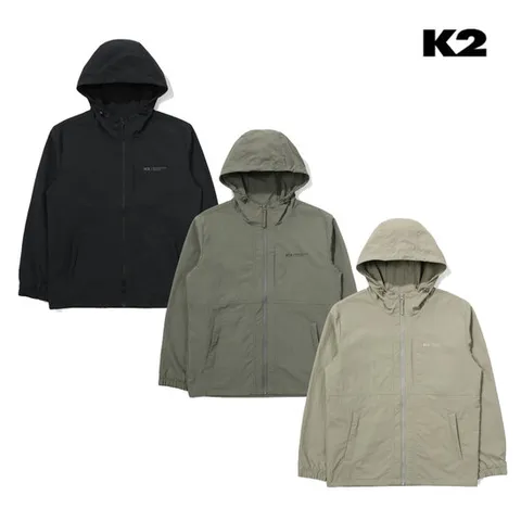 [ 롯데백화점 ]K2 양말증정 남성 가을 간절기 바람막이 등산 방풍 자켓 GMU23181GR