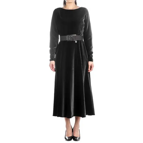 [막스마라] (82260383000 JOCK 008) 여성 벨벳 원피스