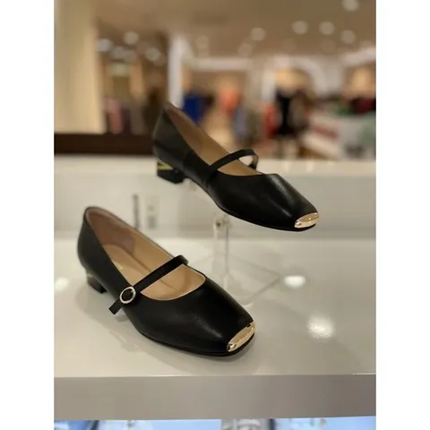 [ 롯데백화점 ][영에이지(여성화)]여성 3cm 메리제인 발편한 플랫 단화-EQDSHP539BK