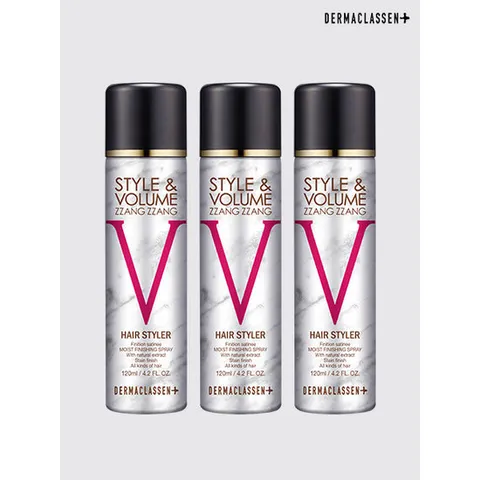 [더마클라센]더마클라센 스타일앤볼륨짱짱 흑채스프레이 3개
