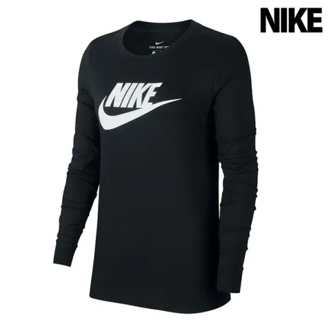 [나이키][나이키] 여성용 NSW 에센셜 아이콘 퓨추라 맨투맨 BV61