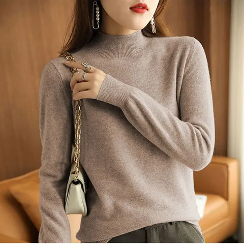 [코코에보니]반목니트/터틀넥/간절기이너니트/KR-101