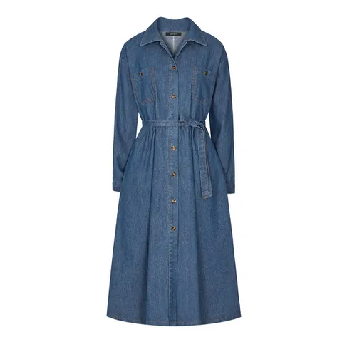 [ 롯데백화점 ][FOCUS] 내추럴투포켓데님원피스 PBINF4F1OP3221