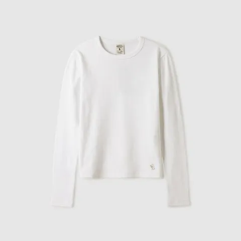 [ 롯데백화점 ]후아유 골지 긴소매 티셔츠 WHLAE3821F