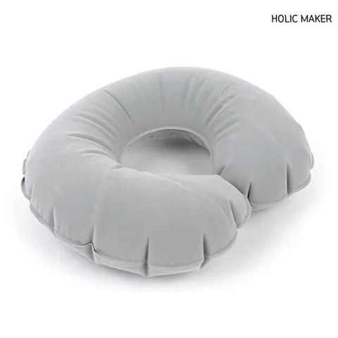 에어목쿠션 홀릭메이커 간편한 심플 에어 목베개 HZT009