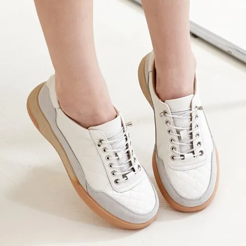 [허시파피] 여성 소가죽 퀄팅 스니커즈 - 3FQ4065/4066/4067