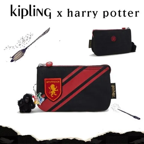 [ 롯데백화점 ][키플링]키플링 X 해리포터 파우치 크리에이비티L 그리핀도르 TM KOCBB01 GFTM