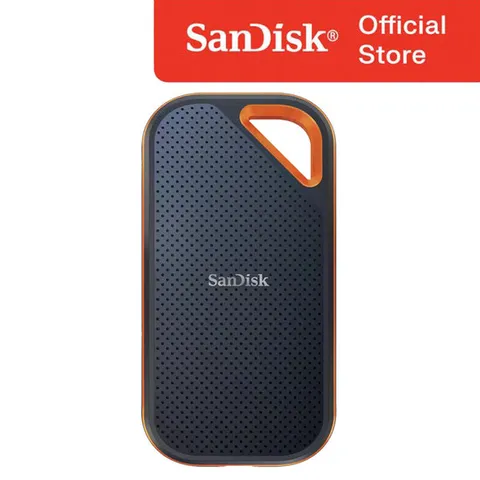 샌디스크 포터블 외장SSD 익스트림 프로 1TB 1테라 USB3.2Gen2x2 대용량 초고속 NVMe성능 IP55방수방진 고성능 외장하드 Extreme Pro SDSSDE81