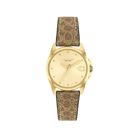 [ 롯데백화점 ][마션틴트(잡화)][코치] 가죽 여자 시계 14504107 그레이슨