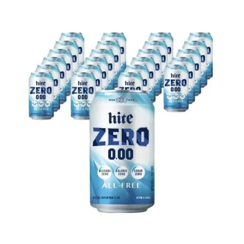 하이트진로/무알콜 맥주맛 하이트제로 350ml 24캔