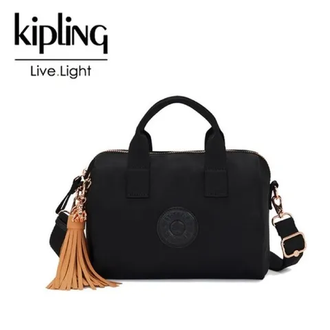 [ 롯데백화점 ][키플링]키플링 고급세련 미니 보스턴백 비나 M  로즈 블랙 KOABT14 RSB