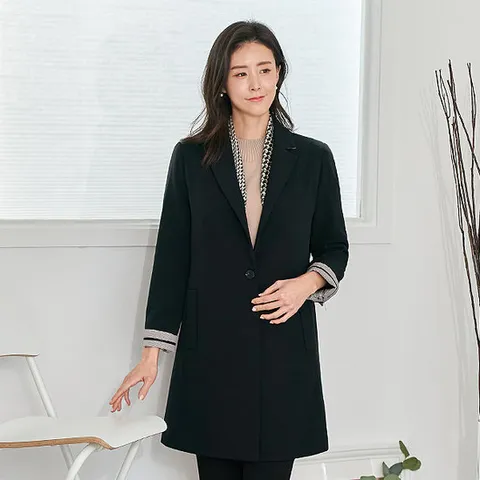 엄마옷 사방스판 빅사이즈 정장 자켓 50대 중년여성 마담 상견례