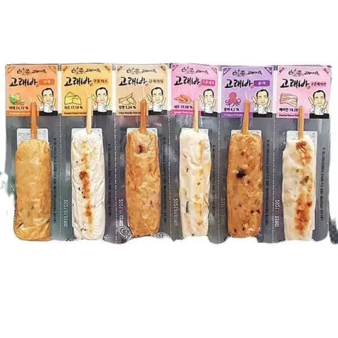 고래사어묵 고래바 6종 세트 390g ice5
