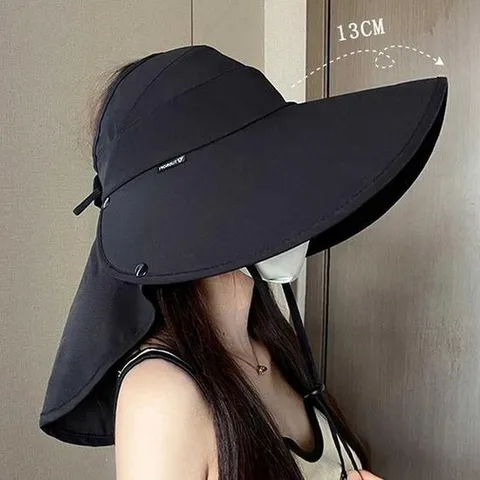 [라일리] Rly 자외선 차단 햇빛 가리개 썬캡 모자 뒷목차단