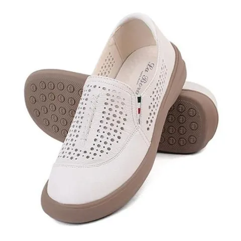 데일리 편한 여자 여름 로퍼 단화 슬립온 신발 (2color)