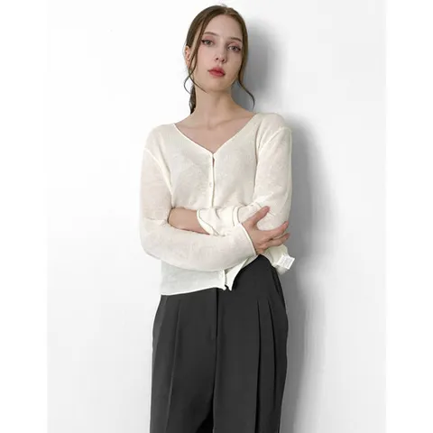 [ 롯데백화점 ][파슨스] Daily V-neck Knit Cardigan [PBPR9CA01]