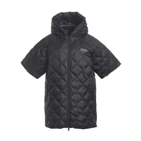 [듀베티카] ASLOL 아솔로 반팔 패딩 점퍼 VDDH35135K0001_BKS