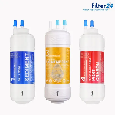 코웨이 CP-260L 역삼투압 정수기필터 호환 전체세트 [6인치 1-1-1 RO역삼투압]