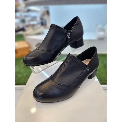 [허시파피]여성 베이직 숏부티 캐주얼 구두  No 3FQ426