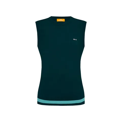 루이까스텔 여성 라운드넥 스탠다드 컬러 기본 베스트