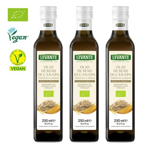 르반테 유기농 대마종자유 냉압착 250ml  3병