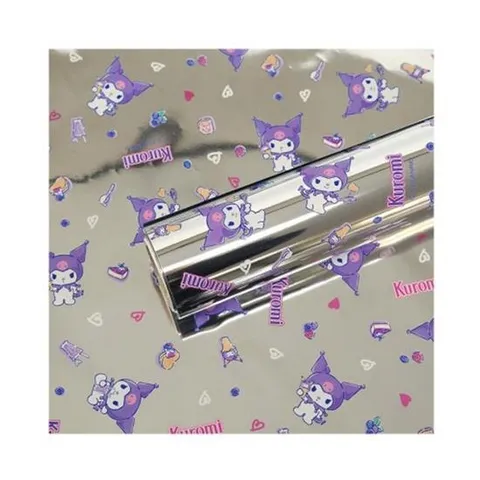 기븐 메탈롤포장지 산리오쿠로미 (대) 실버 롤(1개