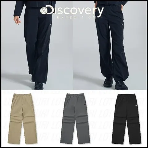 [ 롯데백화점 ][디스커버리] 24FW 이월/여성/할인/[택가 109,000원]/간절기/와이드핏/풀밴드형 파라슈트 팬츠 DWPT3D044