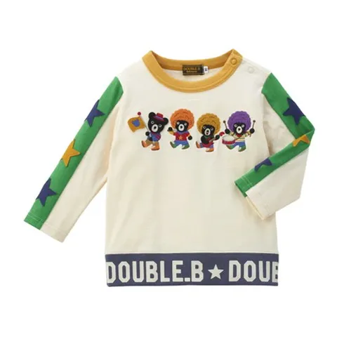 [ 현대백화점 ][미키하우스] DB 노래하는 비쿤들 소매 별 T 16O305201