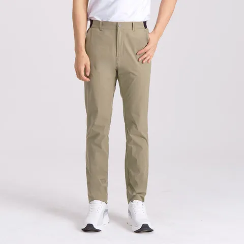 골피아 남자 올데이 베이직 밴딩 팬츠 골프 바지 베이지