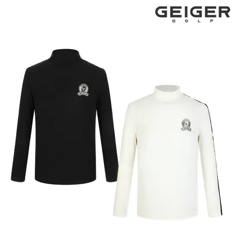 (IN)[론칭가 109,000] 가이거골프 남성 모크넥 티셔츠