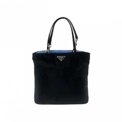 프라다 (중고)  테스토 토트 백 캔버스 핸드백