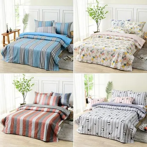 [단잠] 40수  순면100%  홑겹 이불커버-싱글(S)