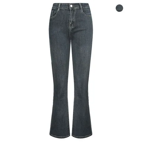 [바닐라비]여성 부츠컷 워싱 데님 팬츠