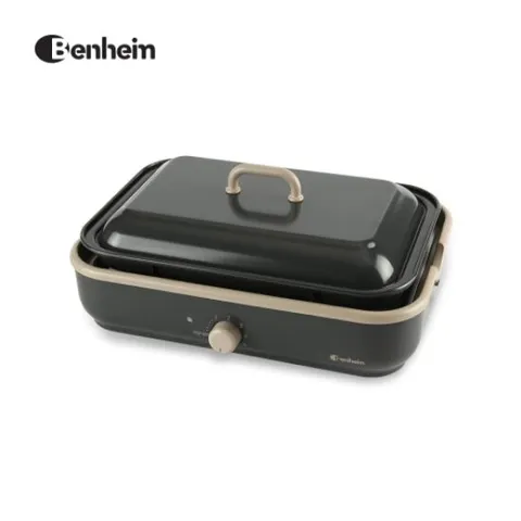 벤하임 레트로 멀티쿠커 멀티그릴 LRG-1000 전기그릴