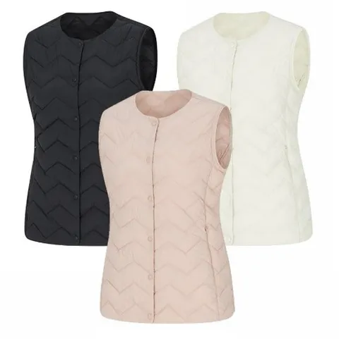 [ 롯데백화점 ][콜핑]LD08 여성 겨울 초경량 웰론 패딩베스트 KVV7628W